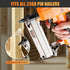 P612 9,000 PCS/BOX Headless Pin Nails, 23 Gauge 1/2'' (12mm) Stainless Steel Fasteners for Pneumatic Nail Gun