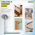 Zipbolt 11.560 Angled Railbolt - Angled Staircase Handrail to Newel Post Connector for Residential and Commercial
