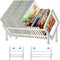 ENCIMART Tabletop Bookshelf Organizer, Adjustable Desk Shelf for Top of Desk in