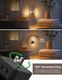 2 Pack Night Lights Plug into wall, Color Changing Night Light with Rotatable Plug, Dusk to Dawn Light Sensor