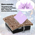 Rhinestone Self Stick Note Pad Holders, 4 x 4 Inches, Memo Note Holder Dispenser for Office Home Desk Supplies