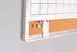 Whiteboard Monthly Wall Calendar Set | 24 x 18 inch Magnetic Dry Erase/Cork Board Planner with Accessories