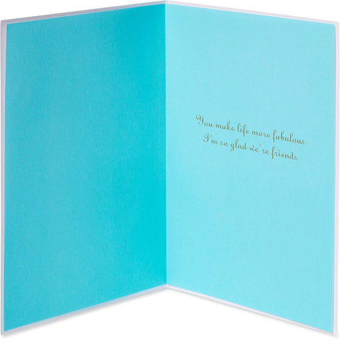 Papyrus Friendship Card for Her, You Make Life More Fabulous