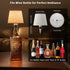 Dimming Set 2 Wireless Wine Bottle Lamp Shade Rechargeable RGB Bottle Light for Liquor Bottles with Remote Control
