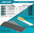 Libraton 31PCs Metal File Set, Metal Files for Steel, 12 Needle Files with Case, Riffler File, Sandpapers