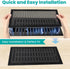 Floor Vent Covers 4"x10" - 6 Pack Magnetic Air Vent Filters with Mesh Screen Dust Filter for Home HVAC & RV Vents