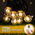 E26 Low Light Bulbs,1Watt G40 Edsion Small LED Light Bulbs Equal to 10w Incandescent,2700k Warm White for Bedside Lights, Wall Lights, Porch Lights, Courtyard Light Strings,230V,2Pcs by Grensk