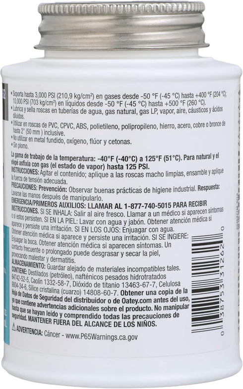 Oatey 31262 Great Blue Pipe Joint Compound, 8 fl. Ounce