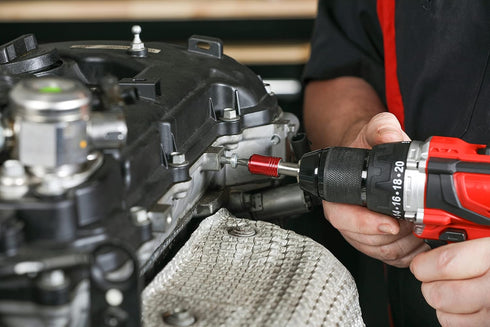 ARES 22034 9-Piece Impact Grade Socket Adapter and Bit Coupler Set, Turns Impact Drill into High Speed Socket Driver