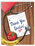 NobleWorks Jumbo Thank You Card for Nurse and Doctor (8.5 x 11 Inch) - Big Gratitude Greeting Card