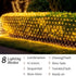 11.5FT 5FT 240 8 x Solar Christmas Net Lights Outdoor with Remote, LED USB Warm White Mesh Lights for Bushes