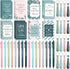 PerKoop 48 Pcs Inspirational Gifts, Bulk Motivational Notepads, Ballpoint Pens, Keychains Set for Teachers School Office