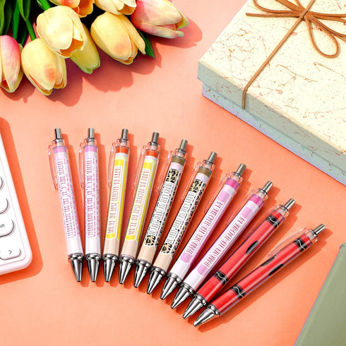 Jutom 50 Pcs Teacher Appreciation Gifts, Inspirational Ballpoint Pens for Teacher School Office Supplies (Classic)