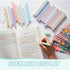 Book Annotation Kit - 3600 Pcs Book Annotation Tabs and 24 Pcs Aesthetic Highlighters for Office and School