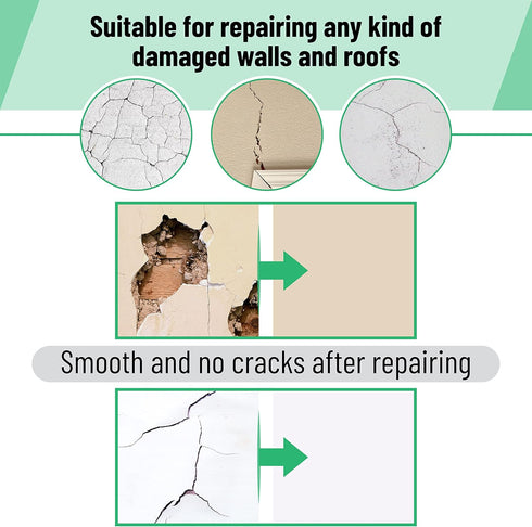 Bates Choice Drywall Repair Kit, 16pcs Wall Patch Kits for Dry Wall Hole Repair, Drywall Patch Hole Kit