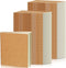 Thenshop 150 Pack Mini Notebooks, Bulk Small Notepad, Unlined Journals, 4 x 4 Inch, 24 Sheets (Kraft)
