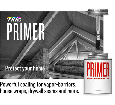 VViViD Primer Adhesive Promoter (236 ML), for Painting Metal, Plastic, Vinyl Wrapping, Rubber, Concrete and More