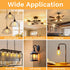 Bulbs E26 2700K 750LM ST19 Bulb 75W Dimmable Bulb 90+ 3 Pack Edison Medium Base Soft White, Vintage LED Filament Clear