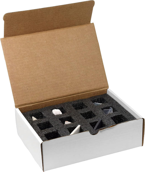 12 9 1" EISCO Moh's Hardness Kit, Pieces - Includes Rock & Mineral Specimens, Each - Geology Activity for Exploring
