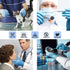 Safe Health Nitrile Exam Disposable Gloves, Latex Free, Powder Free, Box of 100, Large