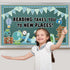 Reading Travel Bulletin Board Set Classroom Motivational Themed Cutouts for Reading Adventure Home School Library Decor