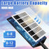 6500K Solar Street Lights Outdoor Waterproof, Solar Lights Dusk to Dawn Solar Security Flood Lights Motion Sensor