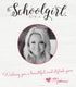Schoolgirl Style - Simply Stylish | Cursive Mini Bulletin Board Set | Alphabet Line