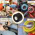 GTSE 3-Pack Wide Black Electrical Tape, Waterproof, Industrial Grade Vinyl, 2 in x 66ft