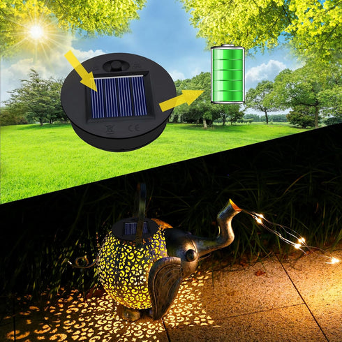 ZNYCYE 4 Pack Solar Light Replacement Top, LED Solar Panel Lantern Lid Lights, Outdoor Replacement Parts