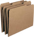 Smead Fastener File Folder, 1 Fastener, Reinforced 1/3-Cut Tab, Letter Size, Kraft, 50 per Box
