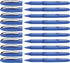 Schneider One Hybrid C Rollerball Pen - 0.5 mm Hybrid Conical Tip, Light Blue Barrel, Box of 10