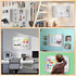 Magnetic Board 17.5" x 11.4", Magnet Bulletin Board for Notes, Photos, and Letters for Walls and Cabinets