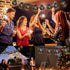 10 G40 Bulbs Decorations(9.84FT) Vigdur Lantern String Lights, Star String Lights Plug in with Clear and Star Plastic