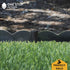 USA MADE - Black (25-PACK) - 10" Inch Heavy Duty Plastic Landscape Edging Stakes, Anchoring Spikes for Edging