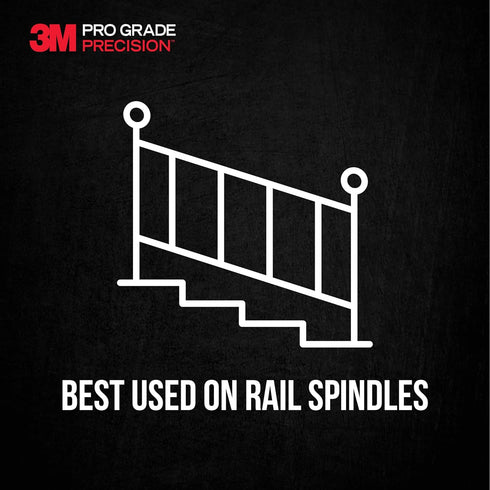 3M PRPD-60 4 2-7/8 1/2 54 Count Safety Sanding Sponge in L x in W in T Black