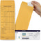 Volcora 500 Pack Cashier Envelopes, Self Adhesive Cash Deposit Envelopes for Retailers, Brown Kraft Money Envelopes