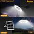 3000LM 3 IP65 Auzev Solar Lights Indoor Outdoor Solar Powered Shed Light with Switch, Remote, Timer, CCT Waterproof