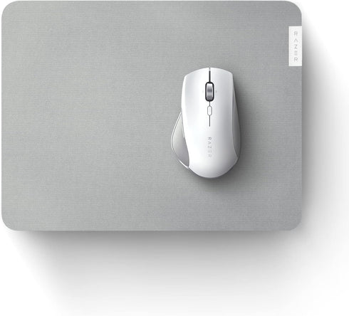 Razer Pro Glide Soft Mouse Mat, Thick High-Density Rubber Foam, Textured Micro-Weave Cloth Surface, Medium Size
