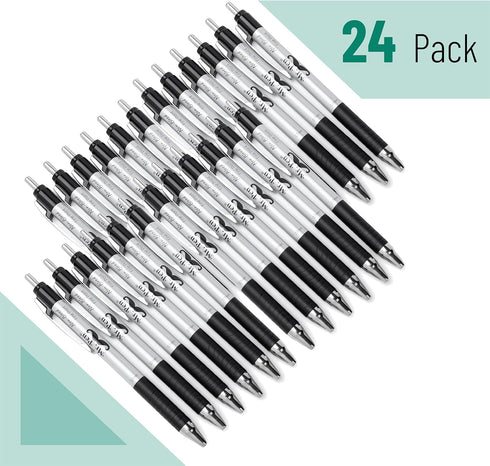Mr. Pen- Bible Pens, 24 Pack, Black Pens, Bible Pens No Bleed Through, Bible Journaling Pens, No Bleed Pens, Bible Journaling Supplies, Non-Bleed Fine Point Pens, Black Bible Pen