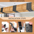 LFUTARI 5ft (2.36"Width) Faux Wood Beam StrapFlexible Beams Gap Hiding Strap, Wood Beams Metal Look StrapArchitectural