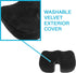 Aurora Health & Beauty Tailbone Memory Foam Seat Cushion for Office Chair, Car Seat & Desk, Butt Coccyx Cushion
