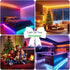 132ft (2 65.6ft), 24V DAYBETTER LED Lights for Bedroom Rolls of Music Sync Color Changing Strip Lights with Remote