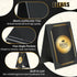 12 Pack 5"x 7", (12 Pack, 5" 7") PU Leatherette Table Tents, Double-Sided Menu Holders A-Frame Table Tents