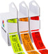ChromaLabel 1 x 2.25 Inch Accounts Receivable Labels, 250 Labels per Dispenser Box