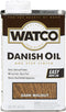 Watco 242221 Danish Oil Wood Finish, Low VOC, Pint, Dark Walnut