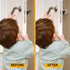 Ducki Door Stop Wall Protector, Self Adhesive Door Knob Wall Protectors, 2 Pack Clear Rubber Door Stops for Wall Damage