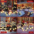 4 Pack ZFNN Solar Garden Lights Outdoor, Firefly Swaying Lights, Waterproof Garden Decor for Yard Patio Pathway Lawn