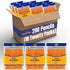 Trail Maker 200 Count Unsharpened Wood Cased #2 Yellow Pencils in Bulk for School Classroom, Kids, Office