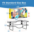 FMP Brands Wall Mount Single Glove Holder, Wire Rack Disposable Napkin Gloves Box Holder, Durable Metal