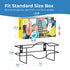 FMP Brands 2 Pack Single Glove Holder for Wall Mount, Durable Metal Organizer for Disposable Gloves